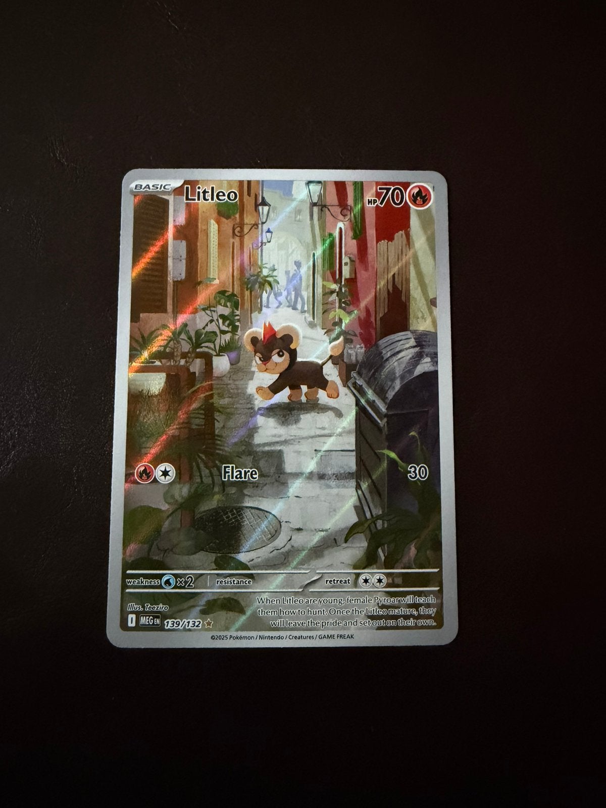Litleo 139/132 IR, Enlèvement ou Envoi, Comme neuf, Cartes en vrac, Foil