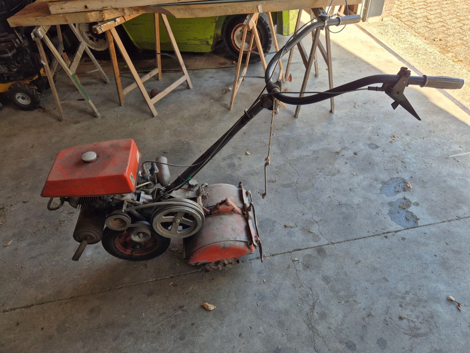 Hako motocultuur /tuinfrees oldtimer, Ophalen, Gebruikt, Hako