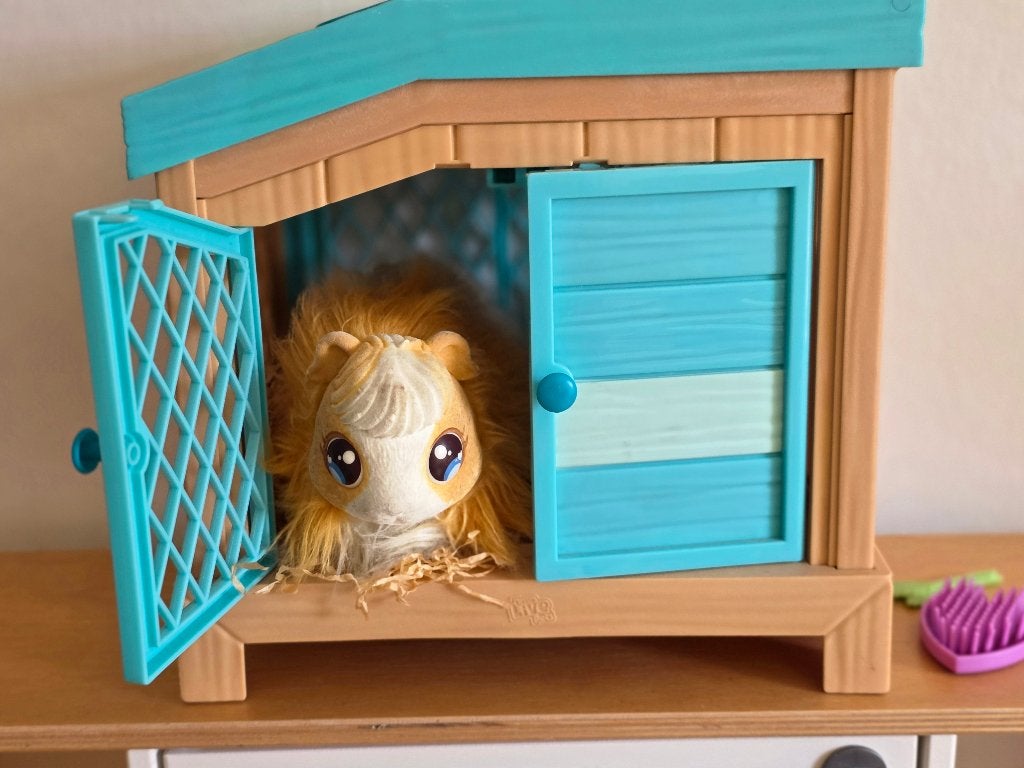 Speelgoed hamster dier met geluid en huisje, Verzamelen, Ophalen, Gebruikt