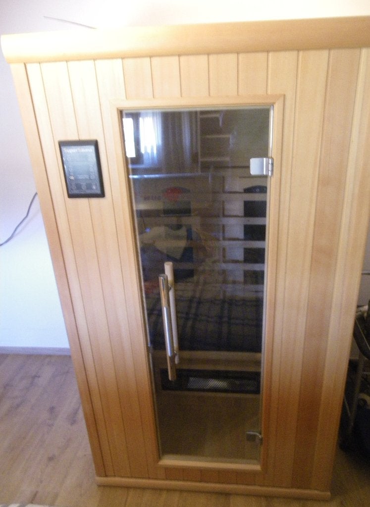 SUPER SAUNA - THERAPEUTISCHE IR SAUNA, Ophalen, Zo goed als nieuw, Infrarood, Complete sauna