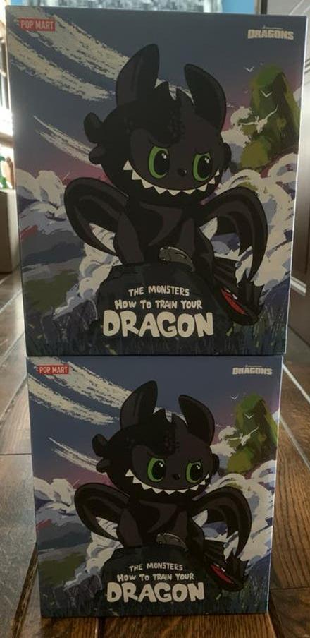 Popmart the monsters how to train your dragon, Ophalen of Verzenden, Nieuw