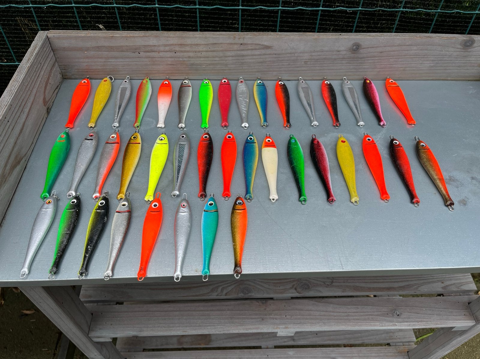 Lot pilkers ( 40 stuks ), Ophalen, Nieuw, Dobber of Lood