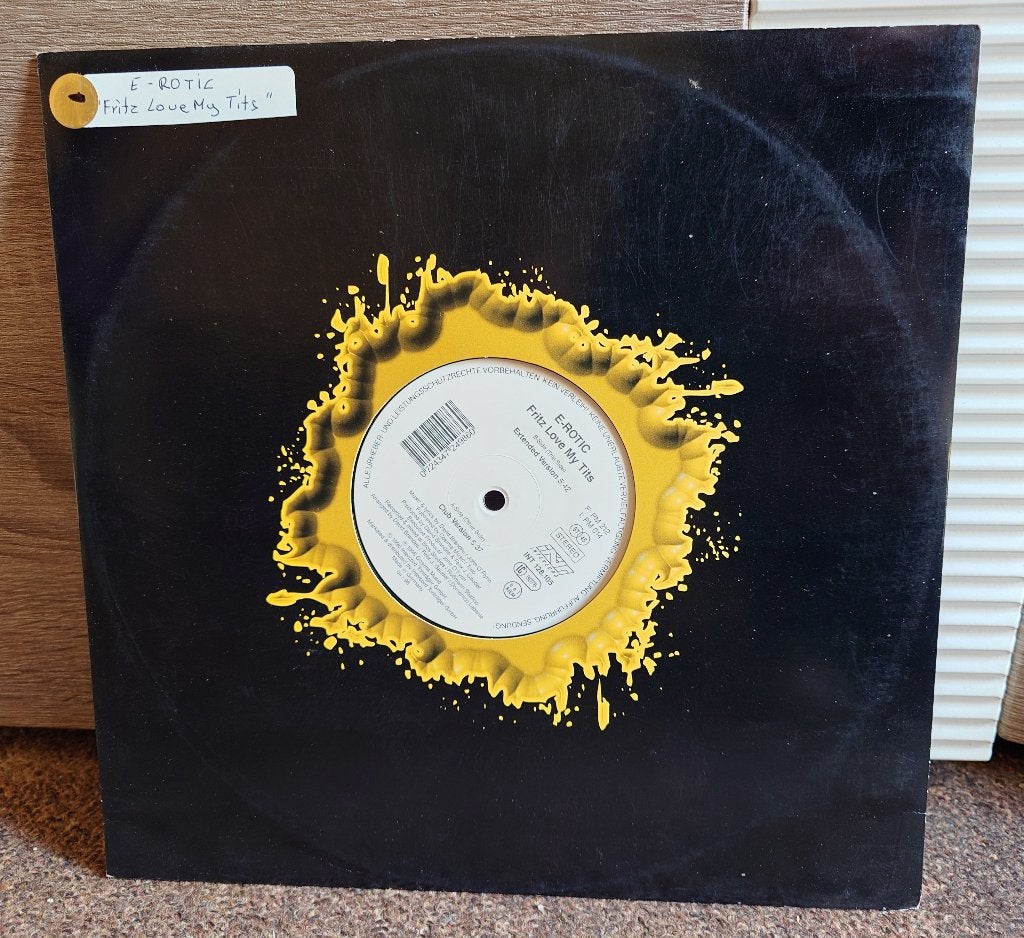 E-Rotic – Fritz Love My Tits (12'' Vinyl), Cd's en Dvd's, Verzenden, Zo goed als nieuw, 12 inch, Dance Populair