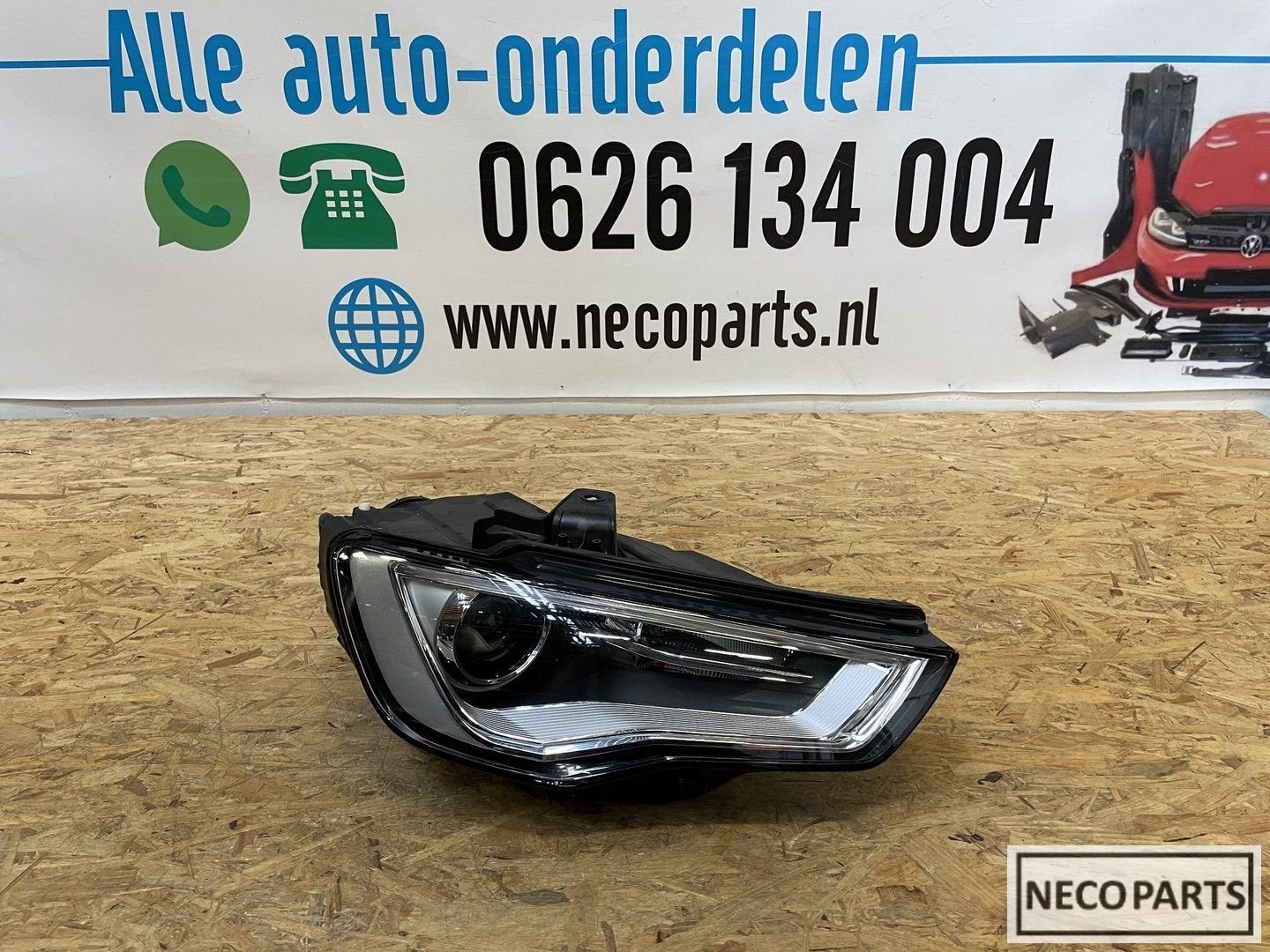 AUDI A3 8V S3 XENON LED KOPLAMP RECHTS 8V0941006 COMPLEET, Gebruikt, -, -, -