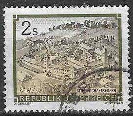 Oostenrijk 1991 - Yvert 1867 - Abdijen en Kloosters  (ST), Verzenden, Gestempeld