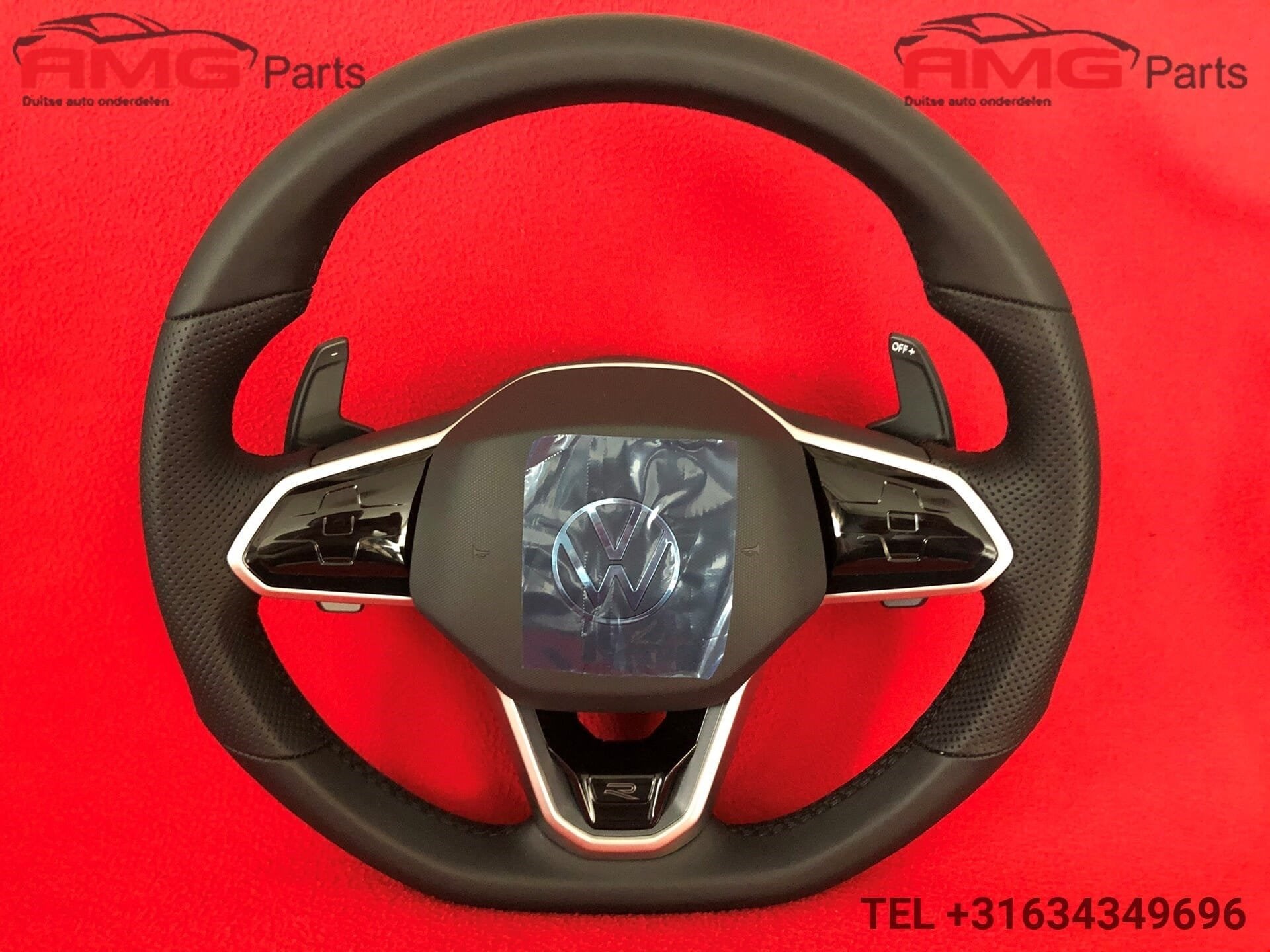 Vw Touareg R line R Stuur met Airbag DSG Stuurverwarming, Volkswagen, Volkswagen AG, Nieuw, Vw@volkswagen.de