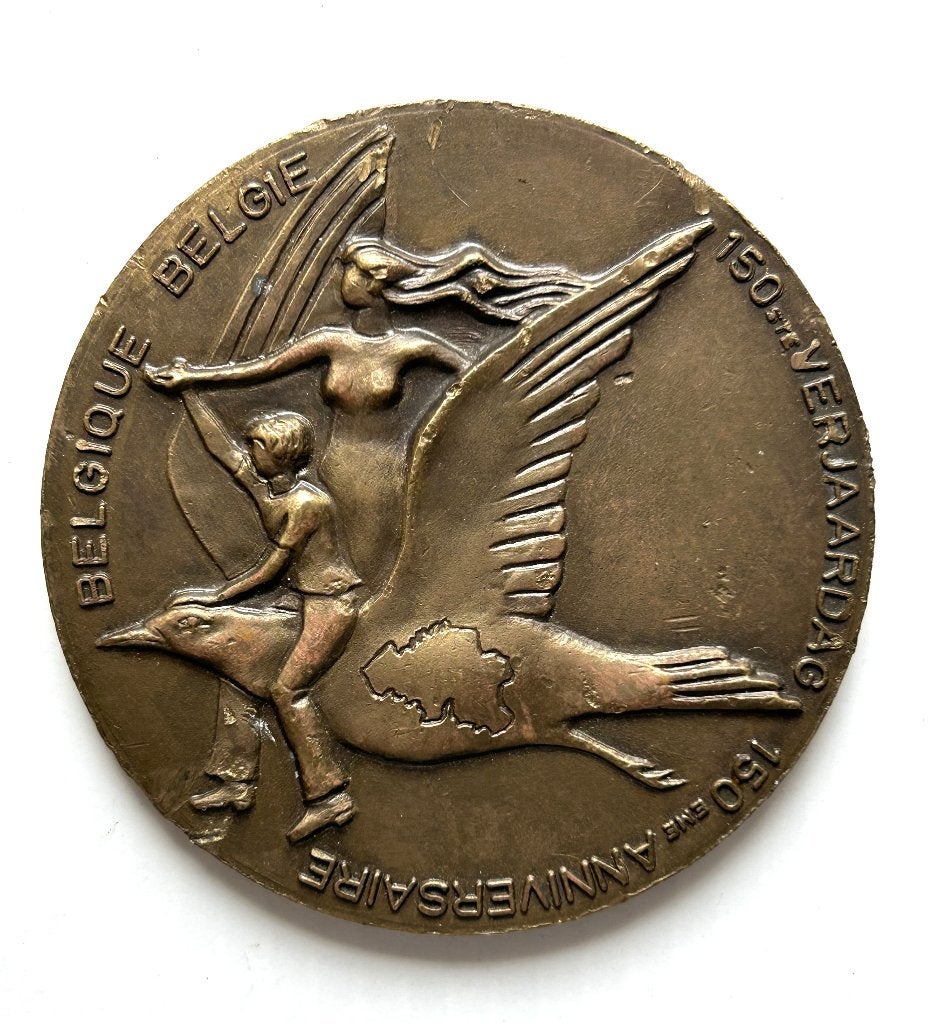 België, 150 onafhankelijkheid, Ophalen of Verzenden, Brons, Losse munt