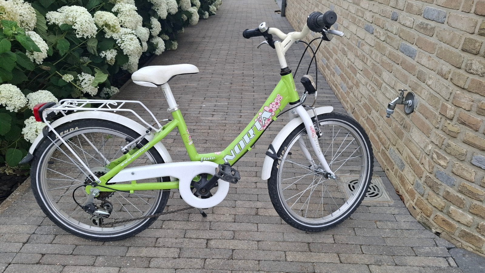 Vélo Norta pour filles, Enlèvement