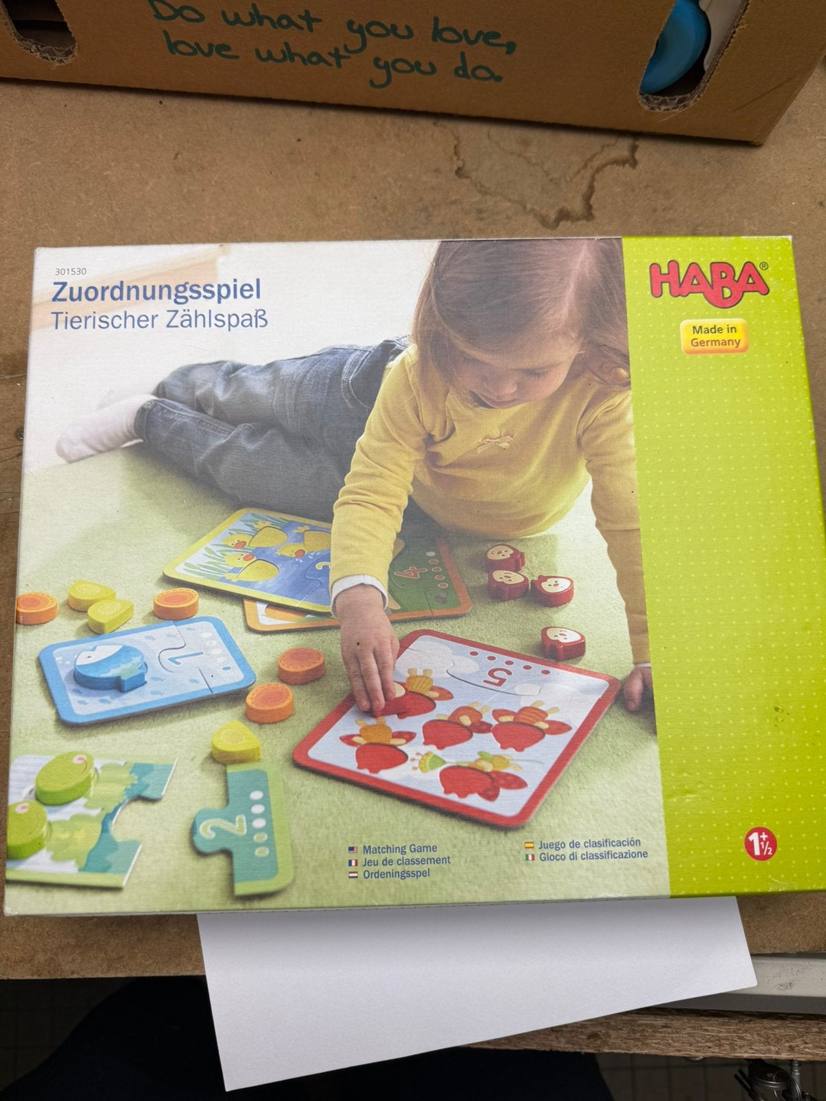 HABA Ordeningsspel - Beestachtig telplezier, Kinderen en Baby's, Speelgoed | Educatief en Creatief, Ophalen, Zo goed als nieuw