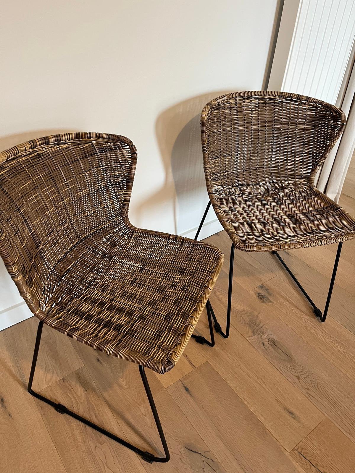 2 chaises Moooi, Enlèvement, Comme neuf, Noir