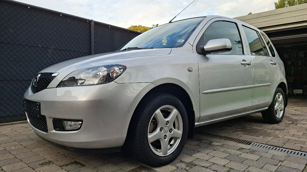 MAZDA 2  1.4i  2005 AUT. 34.700 KM  GEK.VVK. 1STE EIG., Auto's, 4 zetels, Stof, 4 cilinders, 152 g/km