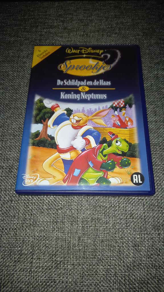 DVD Walt Disney Sprookjes, Ophalen of Verzenden, Gebruikt