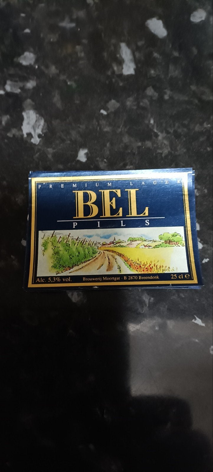 od bieretiket bel pils br Moortgat Breendonk, Collections, Enlèvement ou Envoi
