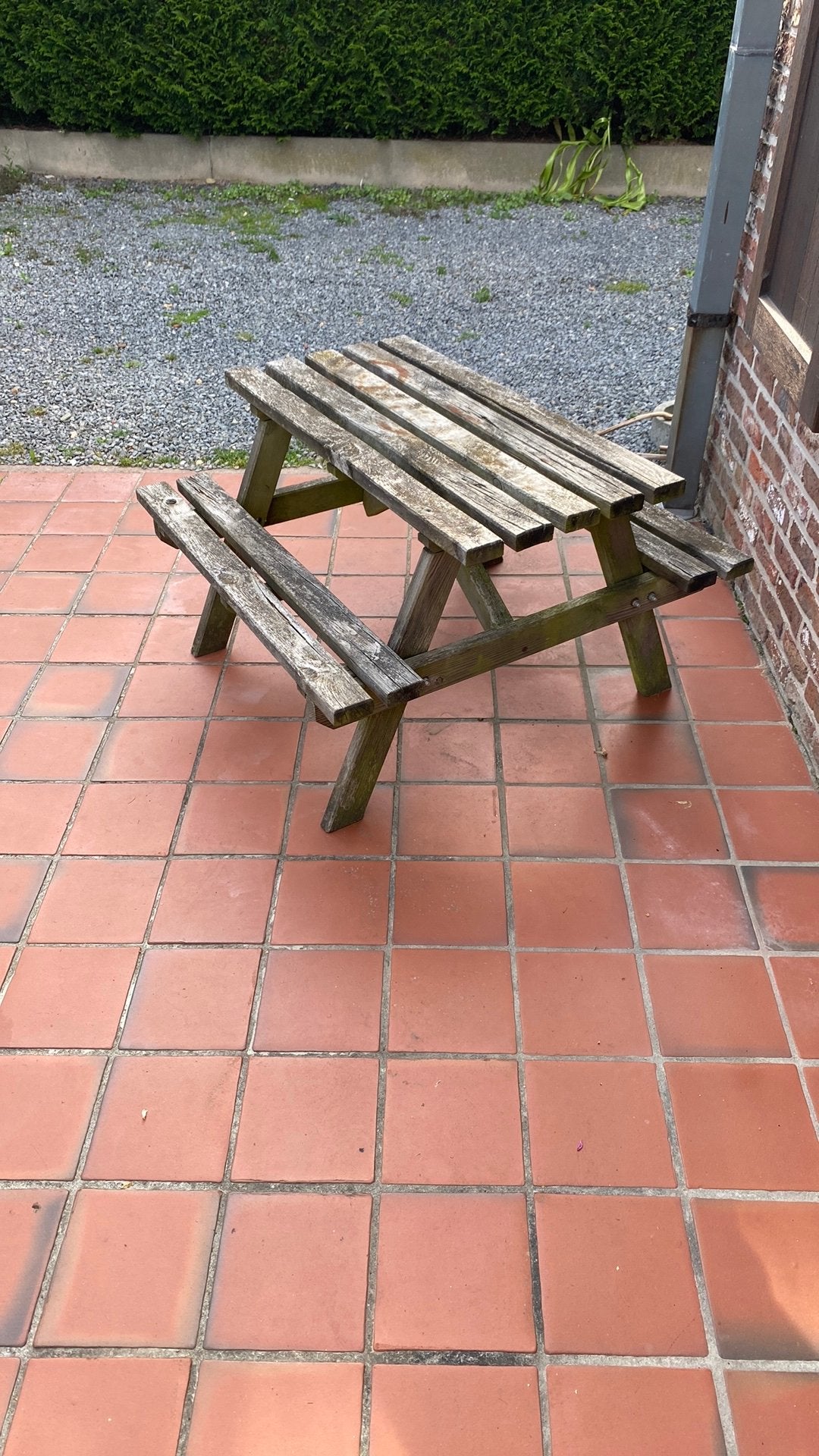 Kinder piknick tafel, Tuin en Terras, Ophalen of Verzenden, Zo goed als nieuw