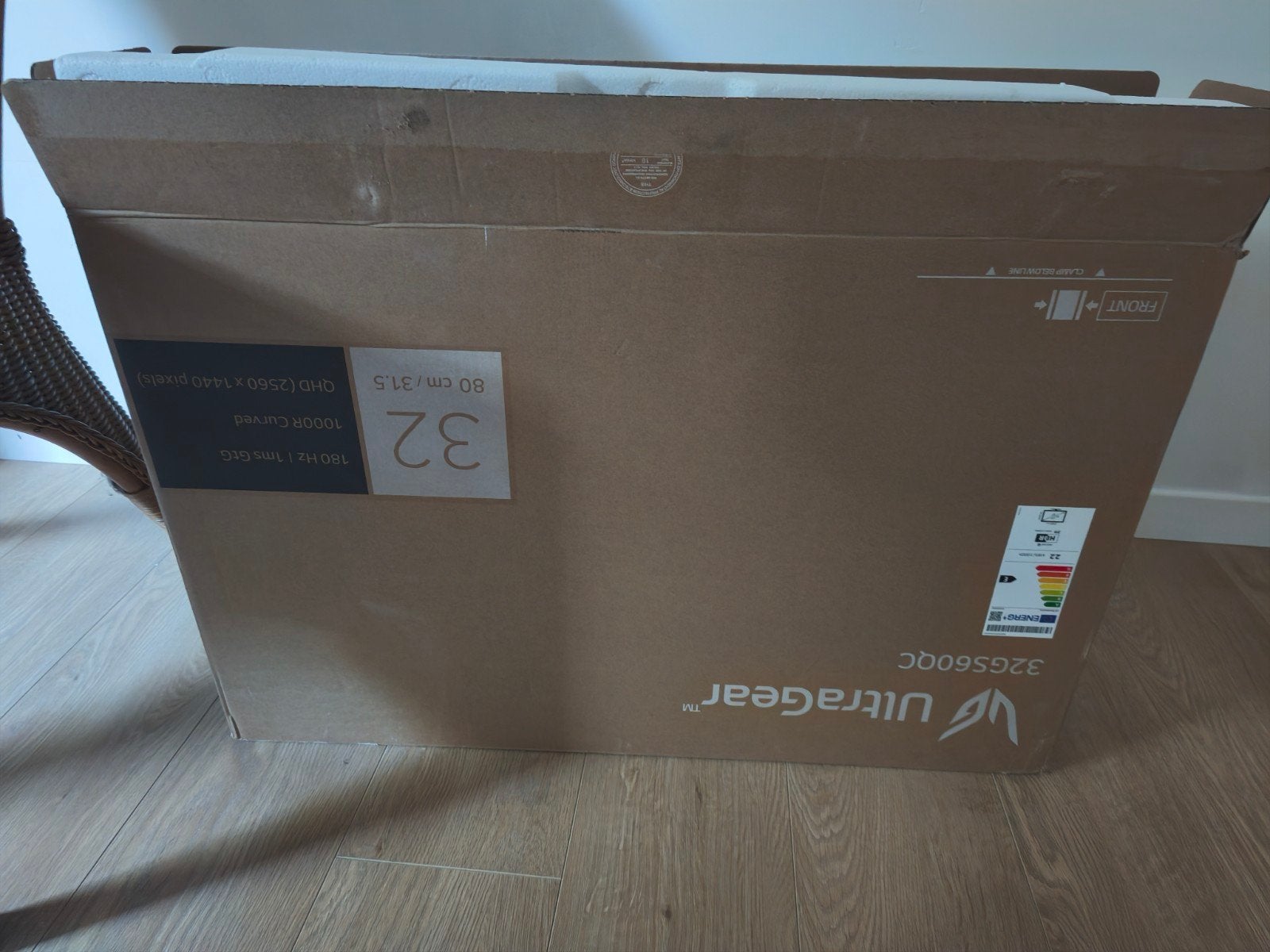 LG UltraGear 32GS60QC – 32” Gaming Monitor – Zo goed als nie, Ophalen of Verzenden, Gaming