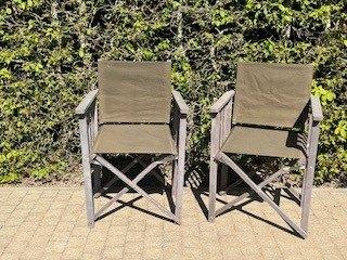 Antieke regisseurstoel - William's Collections, Tuin en Terras, Ophalen, Gebruikt, Overige materialen, Stoel