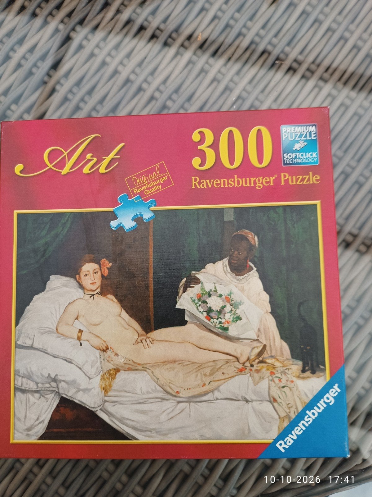 puzzel art Ravensburger, Hobby en Vrije tijd, Ophalen, Minder dan 500 stukjes, Gebruikt, Legpuzzel