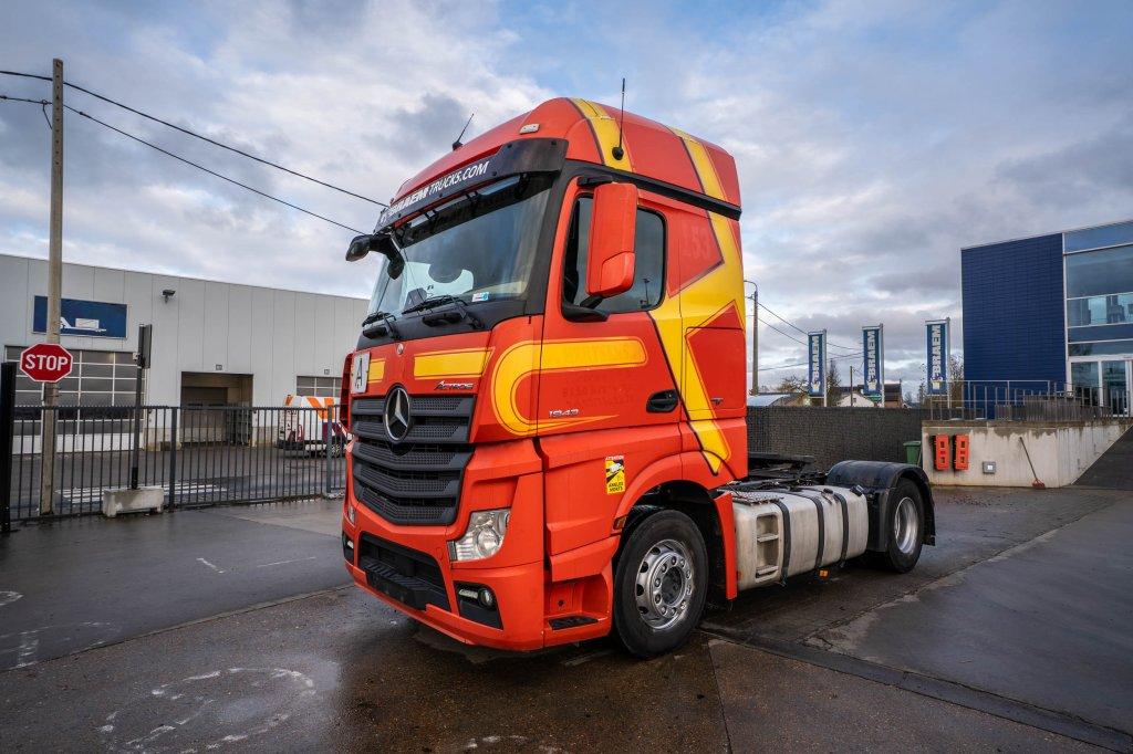 Mercedes-Benz ACTROS 1843 LS+KIPHYDR. (bj 2018), Auto's, Vrachtwagens, Automaat, Achterwielaandrijving, Euro 6, Overige kleuren