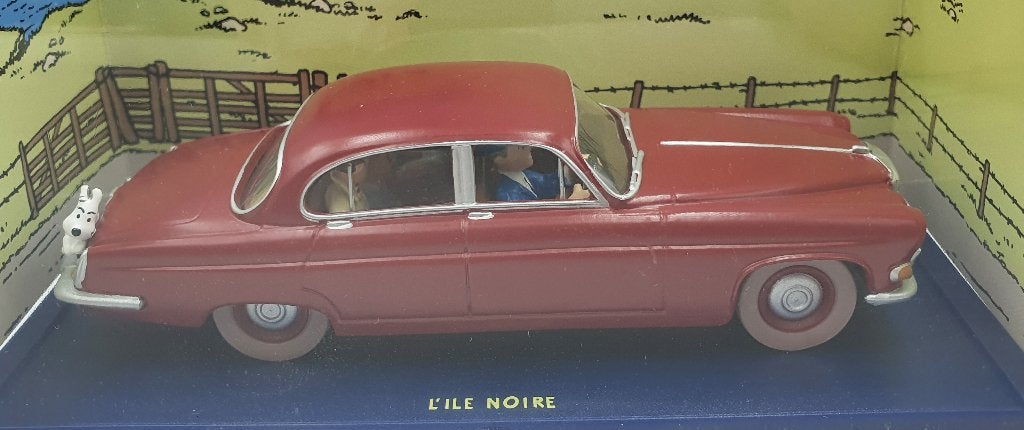 Tintin No 40 Jaguar Mk X Doctor Müller from The Black Island, Autres marques, Clients@editionsatlas.fr, 62 Boulevard Pereire, 75017 Paris, France