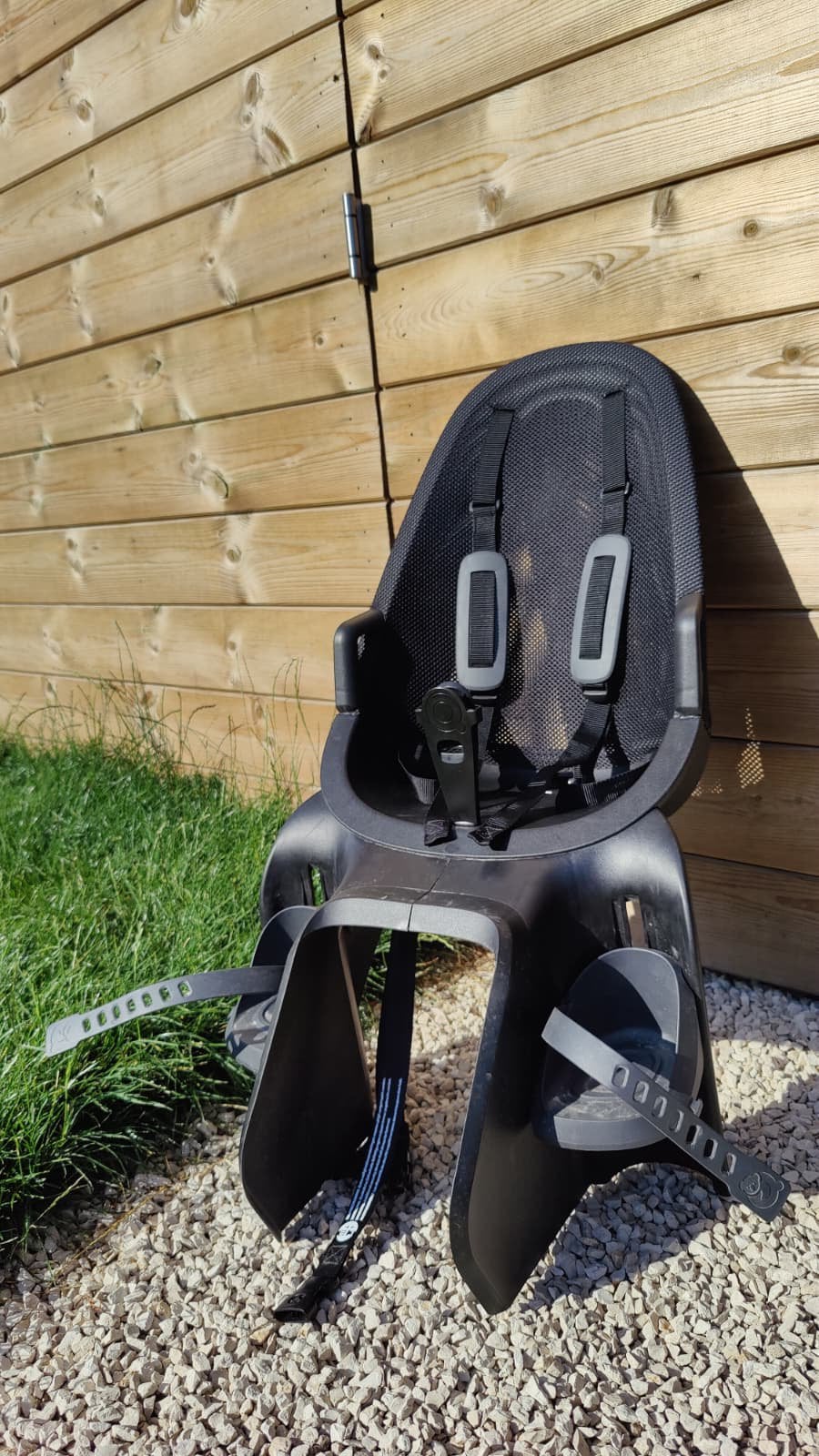 Fietstoel- Qibbel air rear seat, Fietsen en Brommers, Fietsaccessoires | Fietsstoeltjes, Ophalen, Zo goed als nieuw