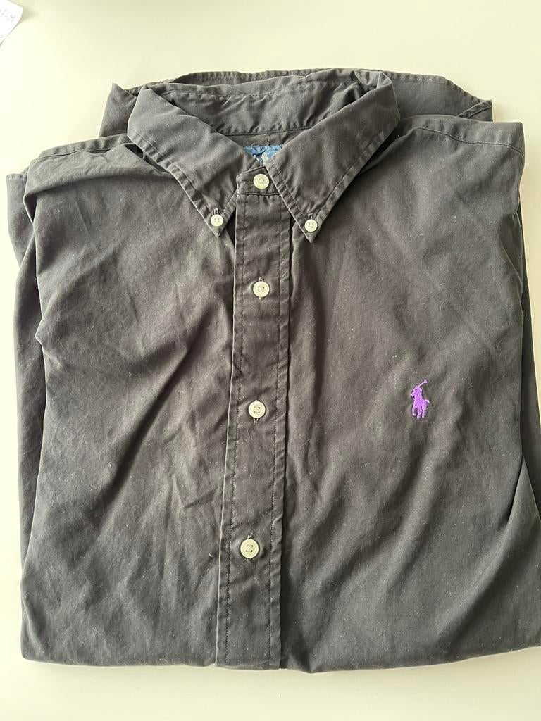 Ralph Lauren. Korte mouw. Xl, Kleding | Heren, Verzenden, Gedragen, Zwart