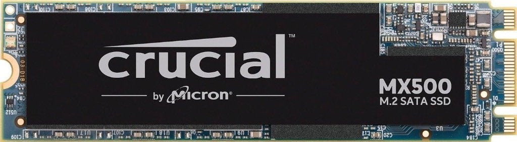 SSD crucial MX 500 M2 SATA 512 go peu servi (voir test), Informatique & Logiciels, Disques durs, Externe, Comme neuf, Enlèvement
