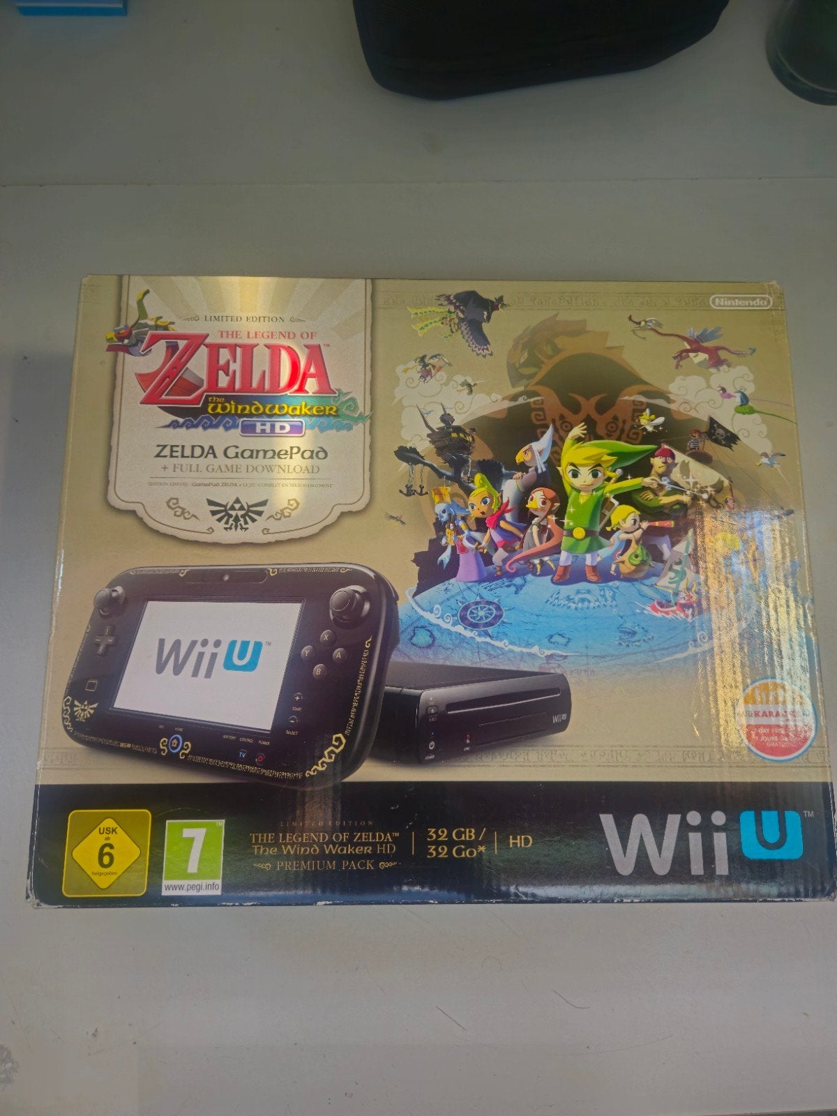 Wii U Zelda gelimiteerde editie, Games en Spelcomputers, Spelcomputers | Nintendo Wii U, Ophalen, Gebruikt