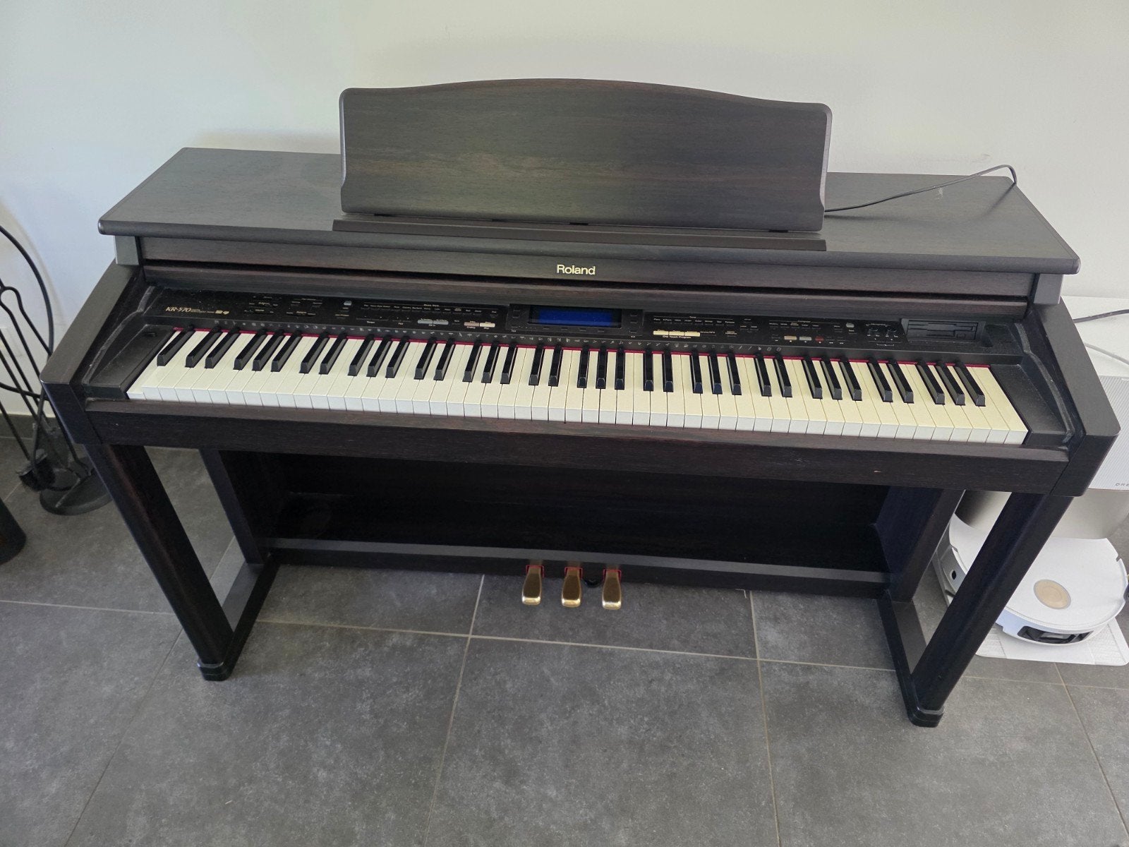 roland kr570, Muziek en Instrumenten, Ophalen, Gebruikt, Zwart, Digitaal