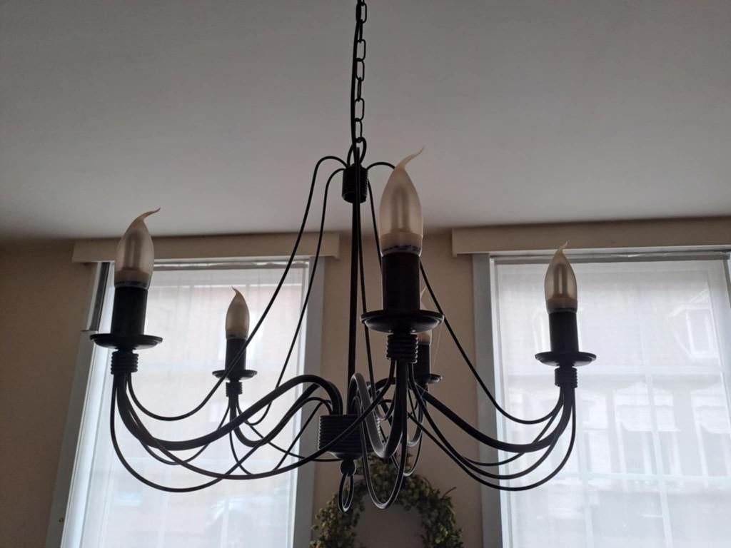 lustres, Enlèvement, Utilisé, Métal