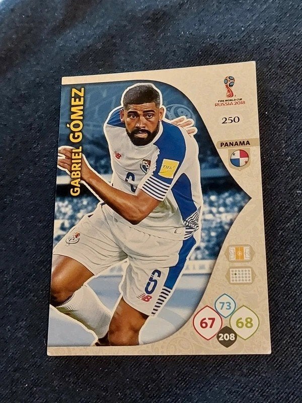 Panini / Voetbalkaart / Gabriel Gomez / Panama / WK 2018, Collections, Enlèvement ou Envoi, Comme neuf, Cartes de joueur