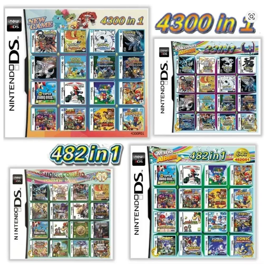 DS/NDS/3DS/NDSL - Collection de jeux portables tout-en-un, Consoles de jeu & Jeux vidéo, 3 joueurs ou plus, Envoi, Neuf, Aventure et Action