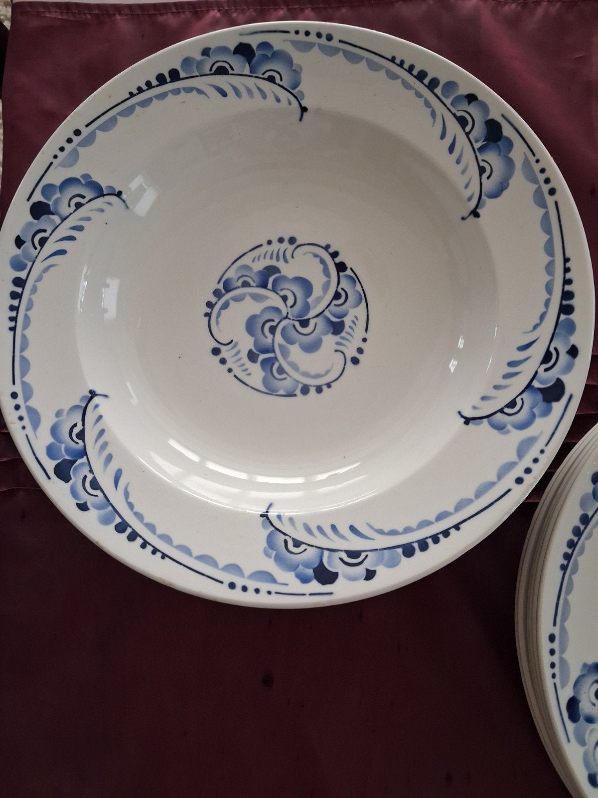 Een authentiek vintage eetservies van Boch La Louviere, Antiek en Kunst, Ophalen