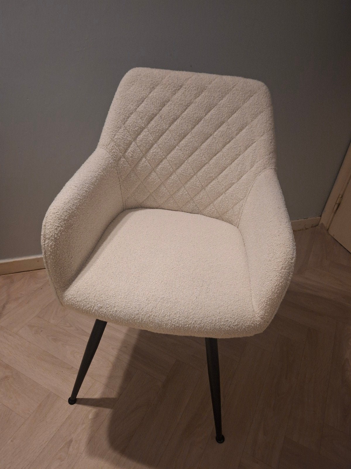 Kaptafel/eetkamerstoel met draaiende functie, Ophalen, Stof