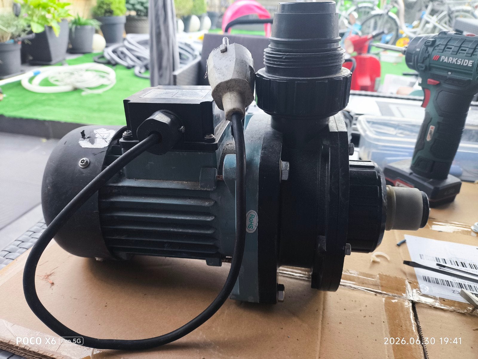 Mega ST033 Spa Pomp / Zwembadpomp – 0.33 HP (In goede staat), Ophalen