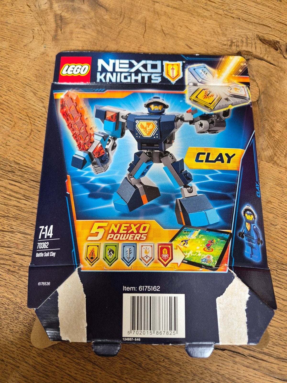 Lego Nexo Knights 70362 klei, Compleet, Gebruikt, Overige thema's, Lego