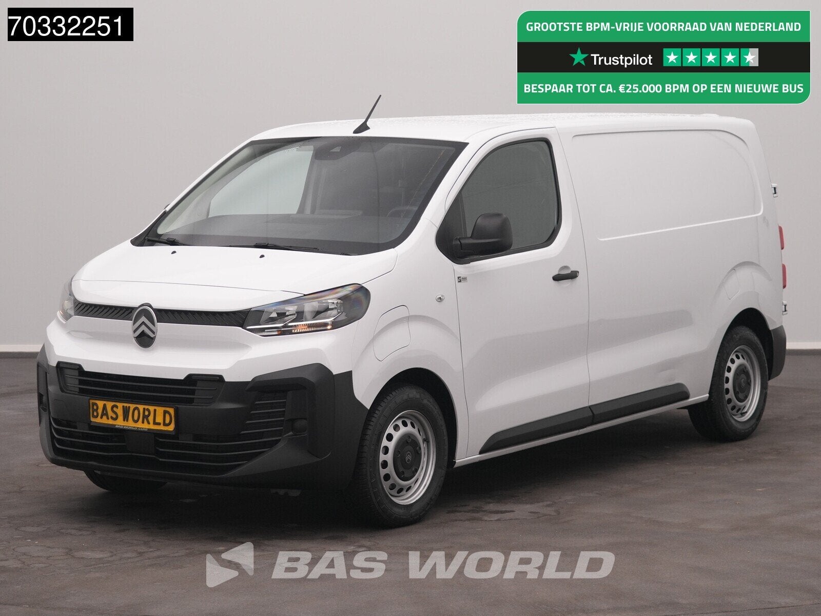 Citroën e-Jumpy 136pk Nwe model 50kWh WLTP 230km 100% Elekt, Stof, Gebruikt, Citroën, 136 pk
