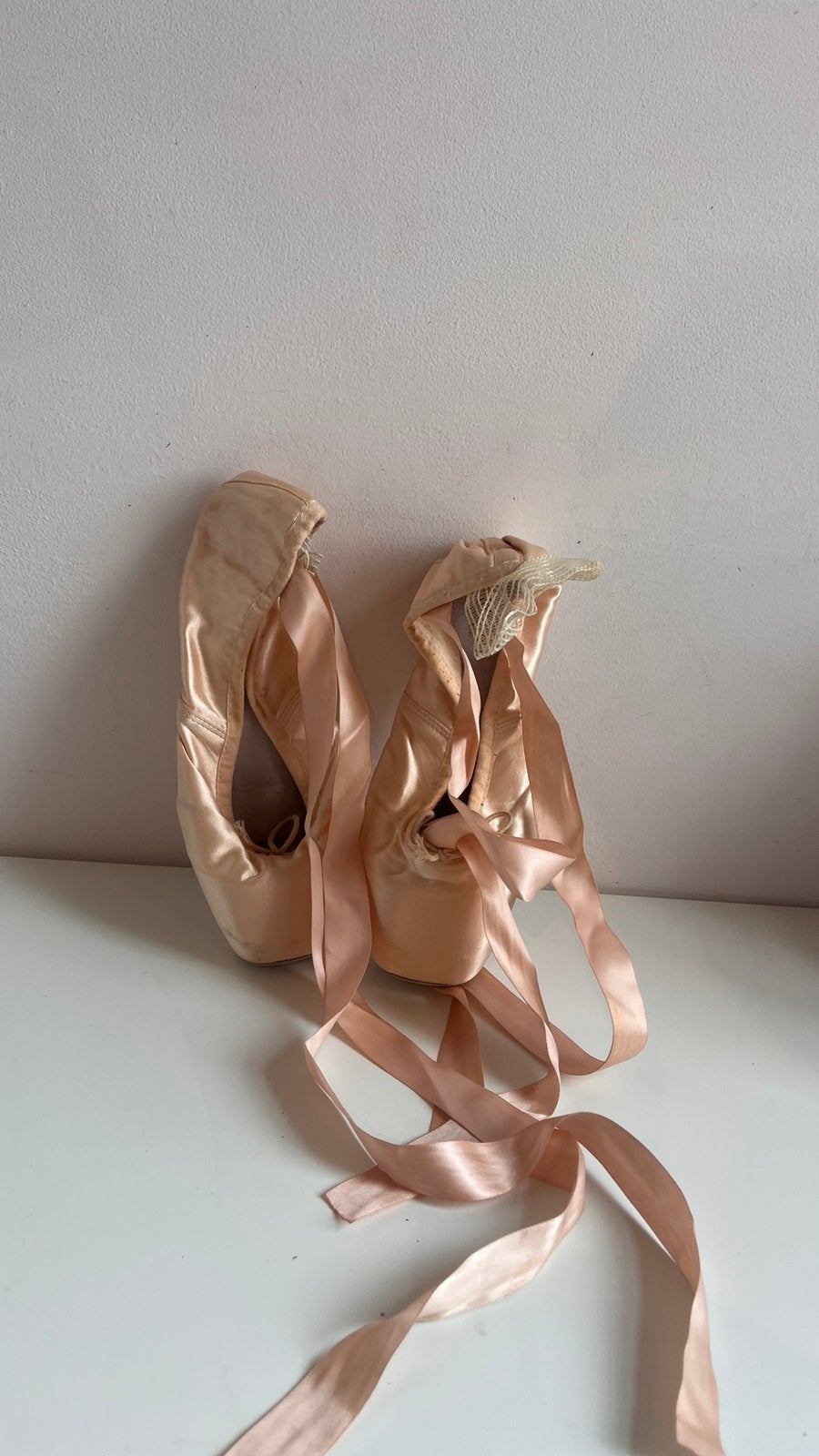 Ballet pointes, Sport en Fitness, Ballet, Ophalen of Verzenden, Zo goed als nieuw, Schoenen