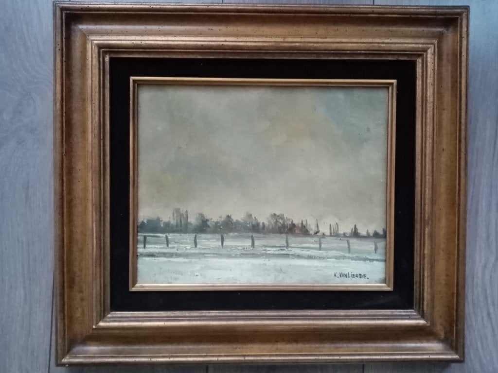 Schilderijen van F. Vanlierde lot van 2 stuks, Antiek en Kunst, Ophalen of Verzenden