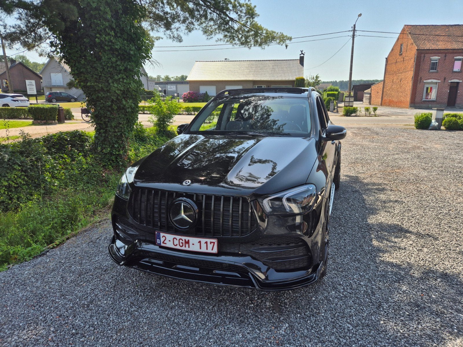 Mercedes GLE350de - AMG pakket, Auto's, GLE, Diesel, Particulier, Lederen bekleding