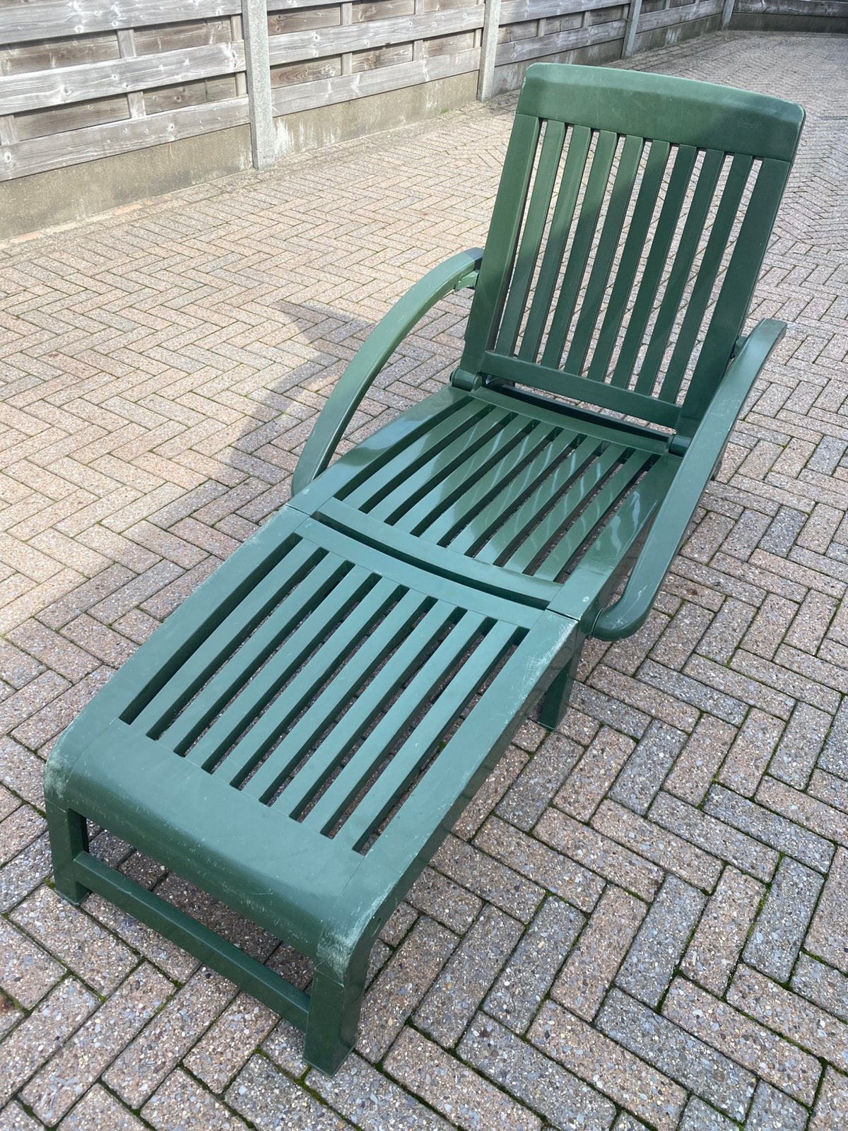 Ligbed, Tuin en Terras, Ophalen, Gebruikt, Inklapbaar