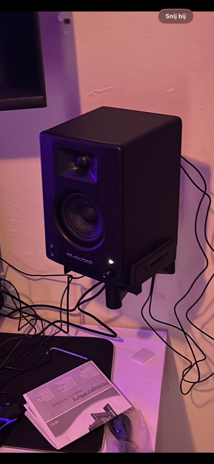M Audio Luidsprekers, Ophalen of Verzenden, Zo goed als nieuw