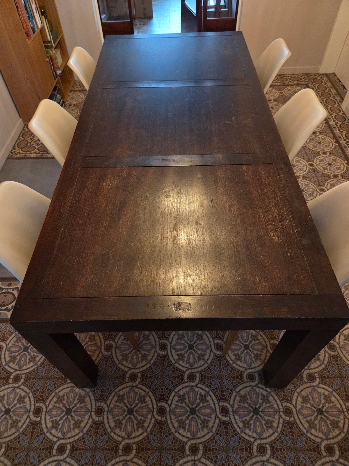 Houten eettafel, Ophalen, Gebruikt