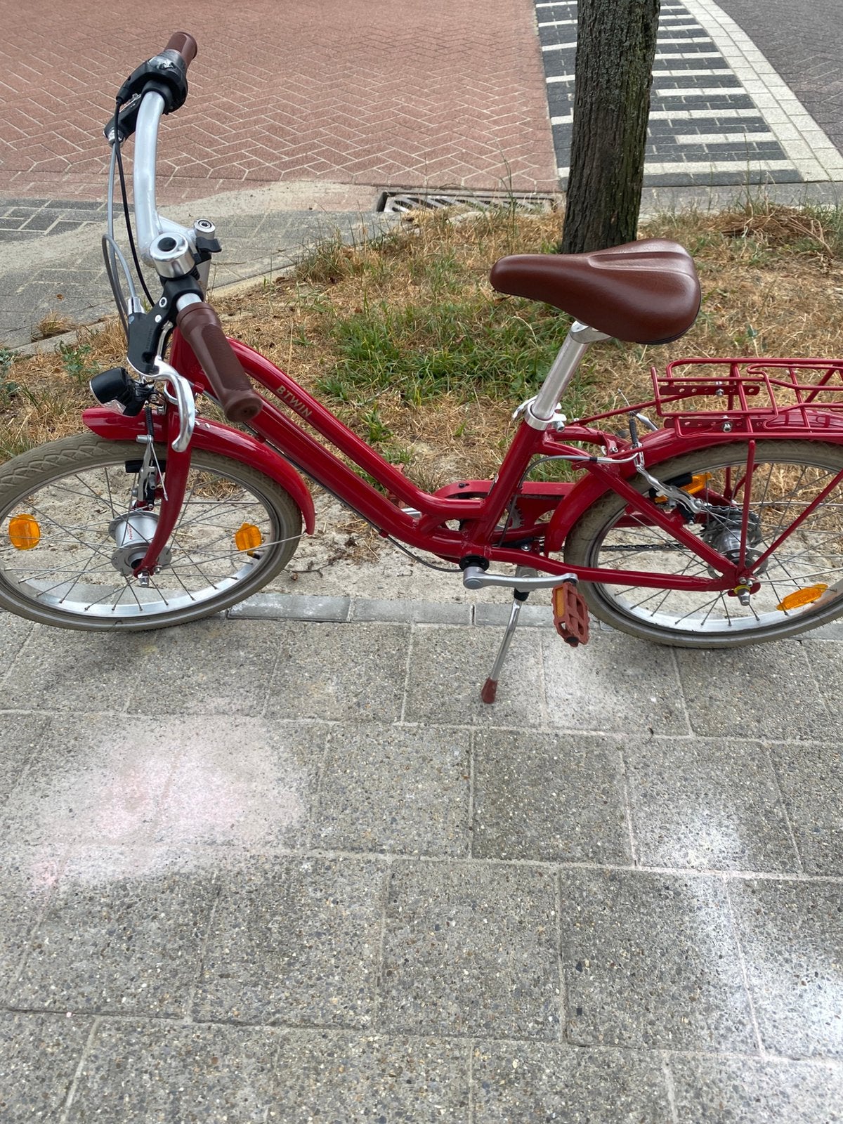 Kinderfiets 20 inch Btwin, Fietsen en Brommers, Ophalen, Zo goed als nieuw