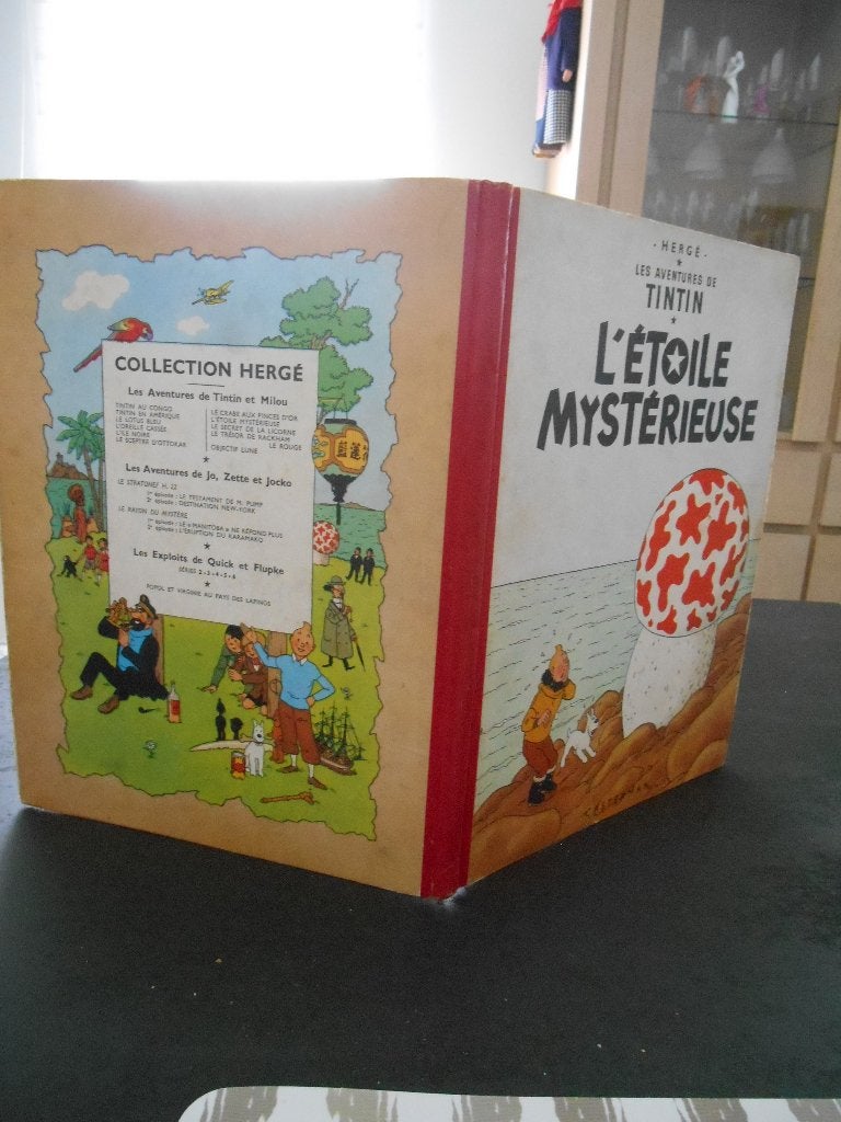 Tintin : l'étoile mystérieuse, Eén stripboek, Ophalen of Verzenden, Zo goed als nieuw, Hergé.