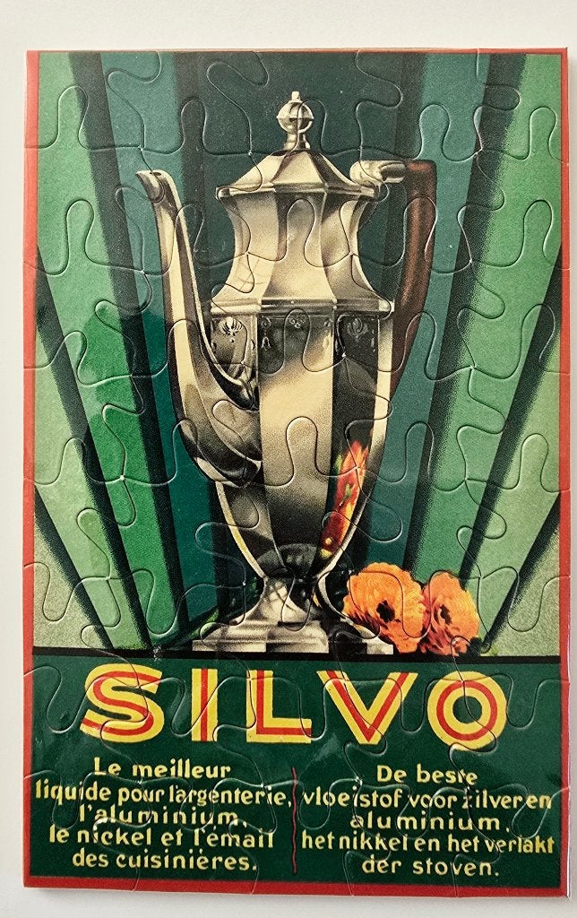 SILVO – Puzzle Publicitaire – Advertising Jig-Saw n21, Enlèvement ou Envoi, Utilisé, Panneau publicitaire