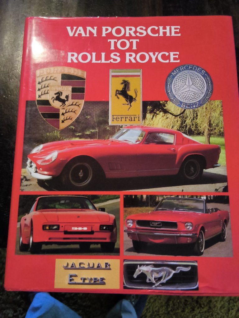 Autoboek: Van Porsche tot Rolls Royce -Hardcover, Livres, Autres marques, Enlèvement ou Envoi, Roger William Hicks, Comme neuf