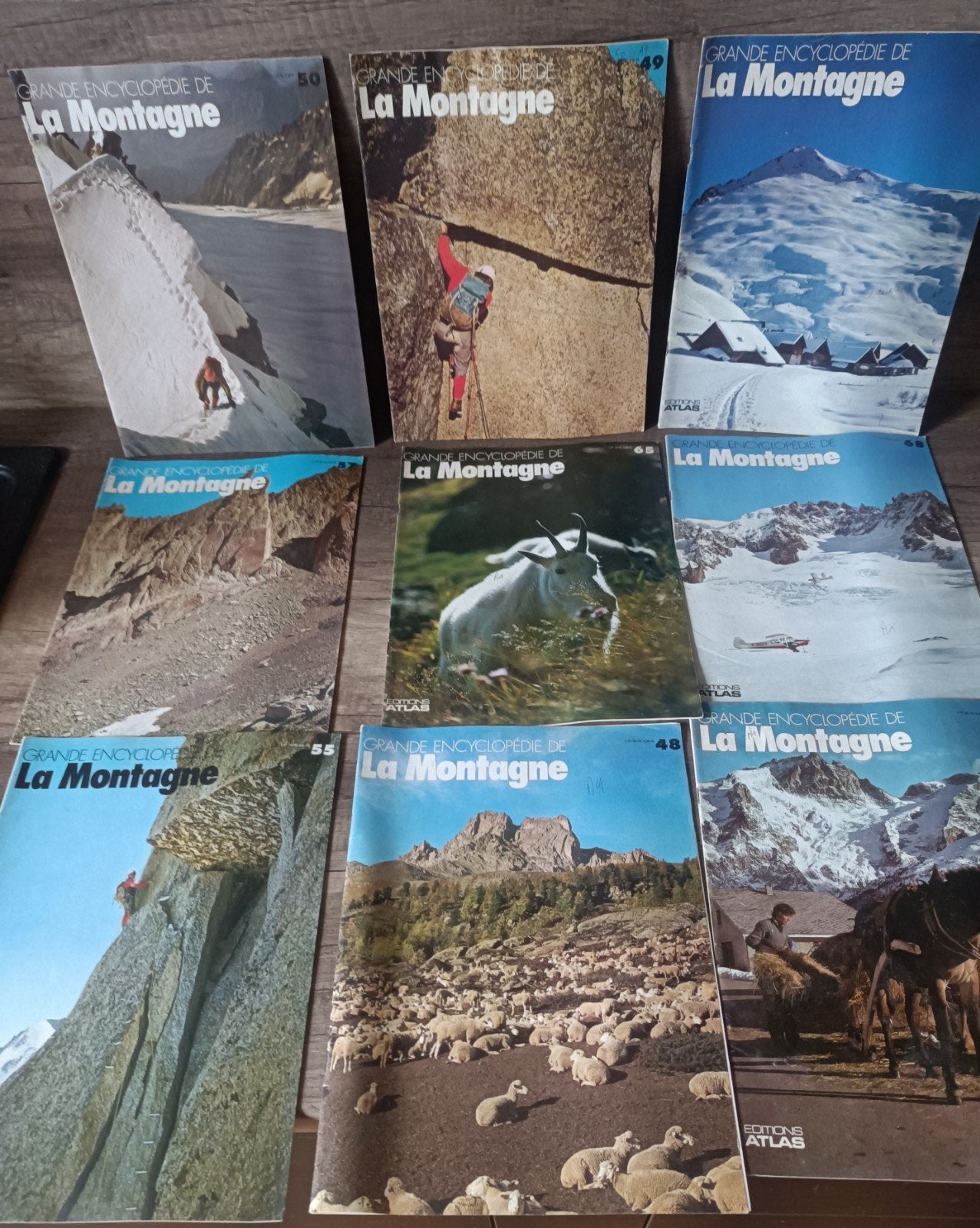 Encyclopédie de la montagne, Enlèvement ou Envoi