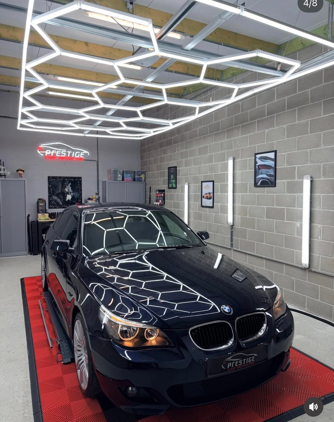 BMW E60 pack M, Autos, Cuir, Boîte manuelle, Noir, Particulier