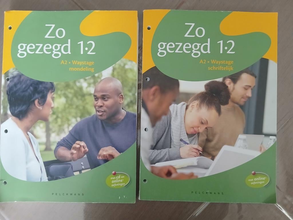 So said 1.2 set (oral + écrit) - A2 Waystage, Livres, Langue | Langues Autre, Enlèvement