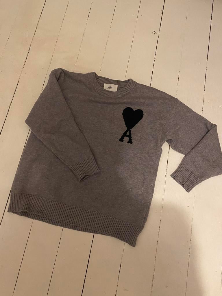 Ami paris sweater, Ophalen of Verzenden, Nieuw, Maat 48/50 (M), Grijs